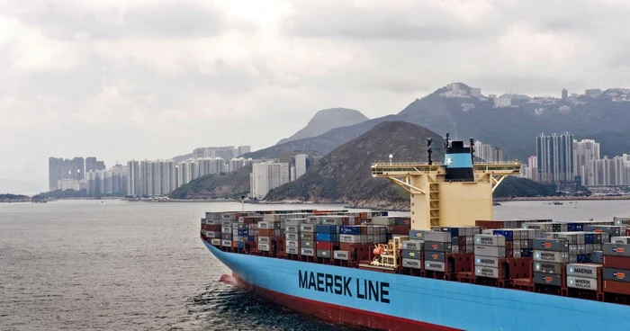 Maersk este cel mai mare transportator naval de containere din lume