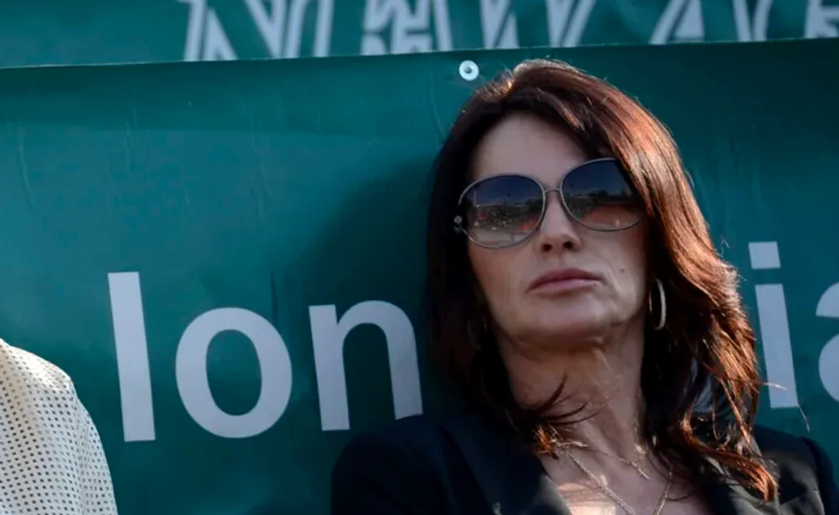 Nadia Comăneci a stat la loja lui Ion Țiriac  Foto/Mediafax
