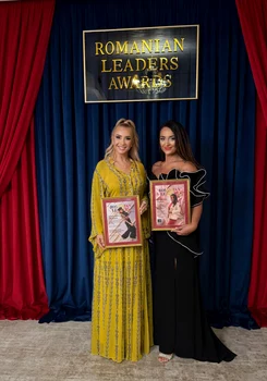 Anamaria Prodan și Andreea Sandu, premiate la Brașov foto: Arhiva personală 
