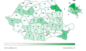 harta medii 10 evaluare nationala dupa contestatii jpg