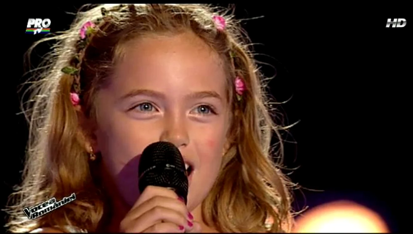 Micuţa a interpretat piesa lui Marius