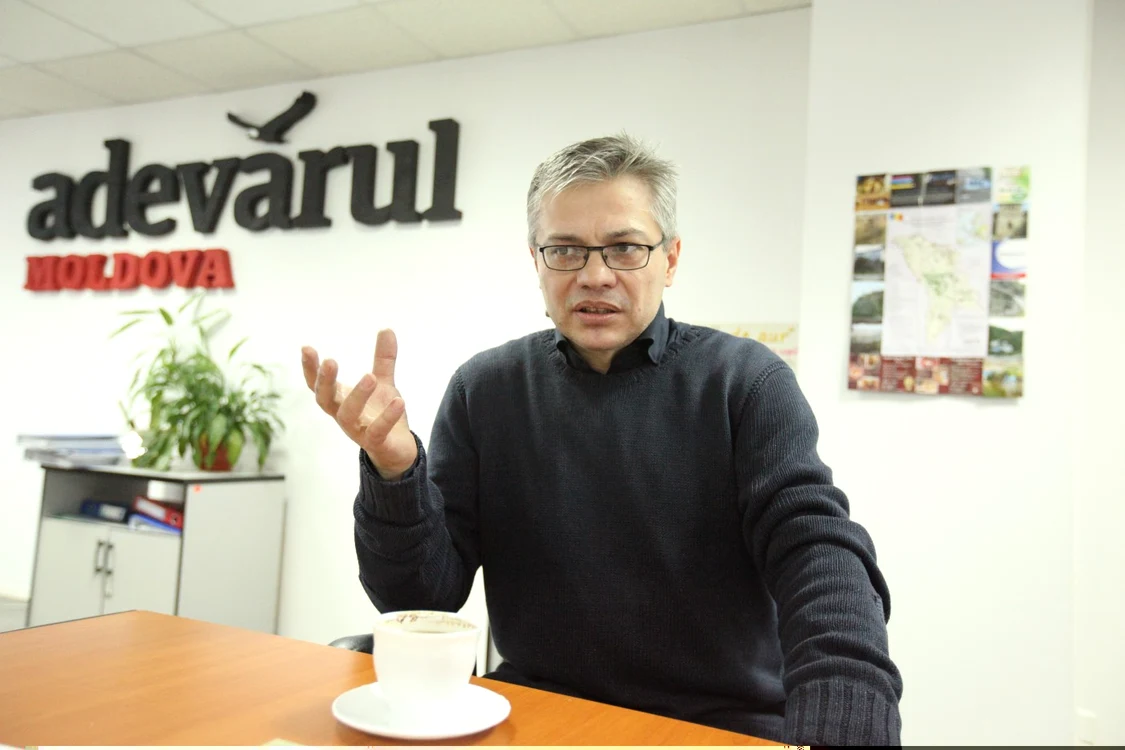 Scriitorul Vitalie Ciobanu FOTO Adevărul