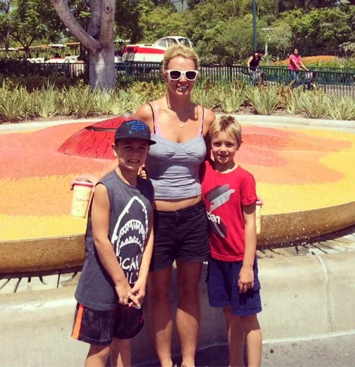 Britney are doi băieţi, Jayden şi Sean, din căsnicia cu Kevin Federline