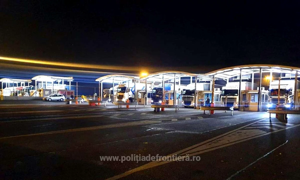 Traficul va fi restricționat în Ungaria FOTO Poliția de Frontieră 