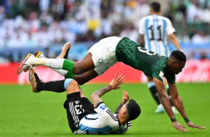 Argentina, călărită surprinzător de Arabia Saudită. Foto EPA EFE