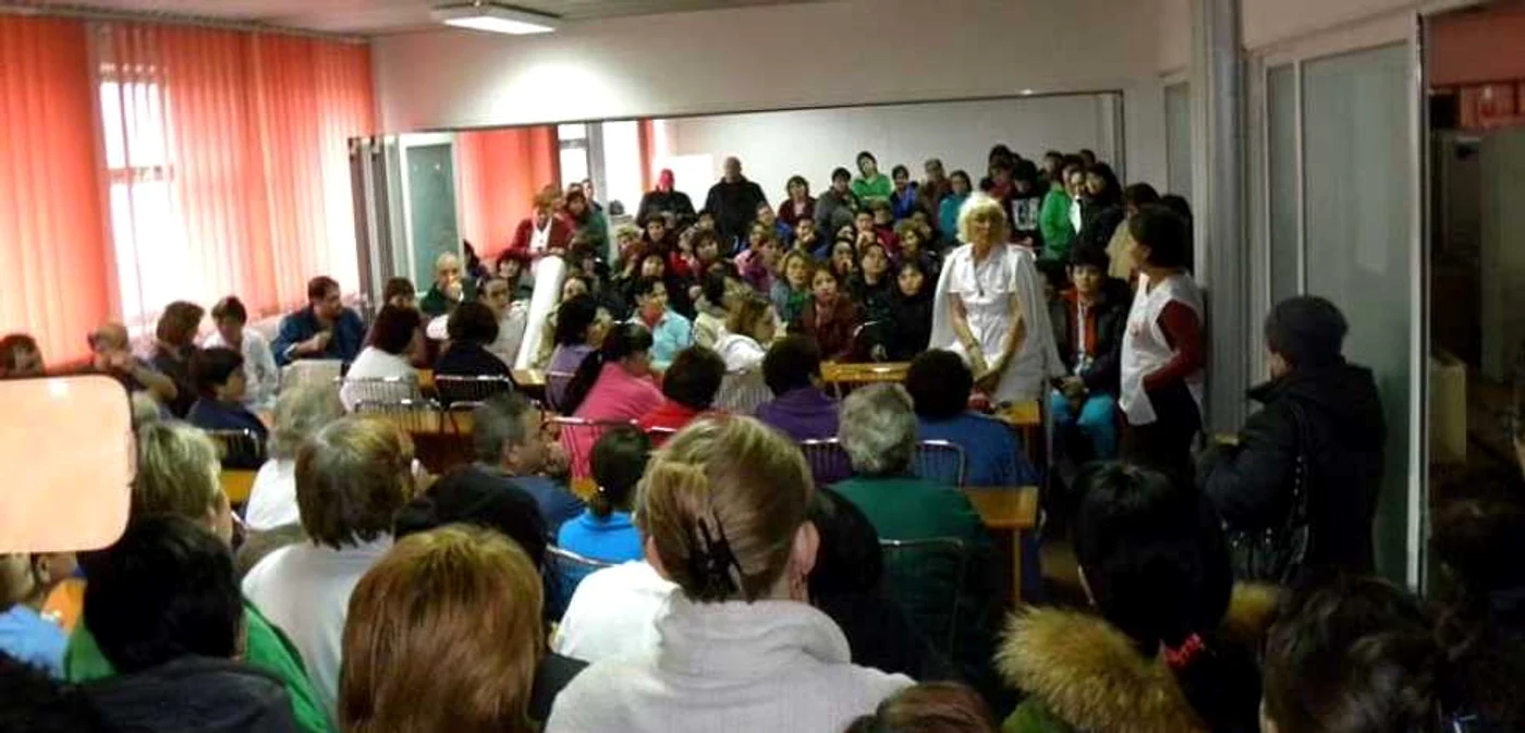 Doctorii şi asistenţii medicali de la Olt au fost şi ei în grevă de avertisment...