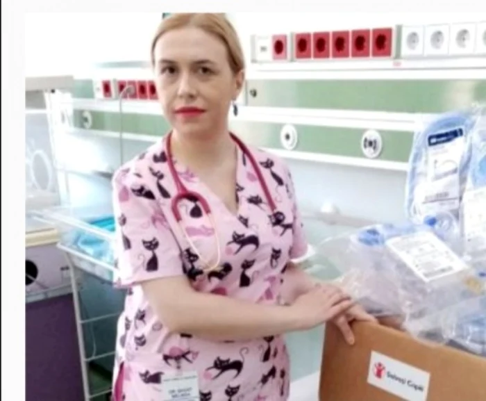 melinda baizat este neonatolog la sju zalau foto arhiva personala