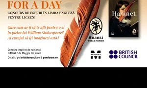 Concurs de eseuri în limba engleză pentru liceeni inspirat de romanul „Hamnet” de Maggie O’Farrell jpeg