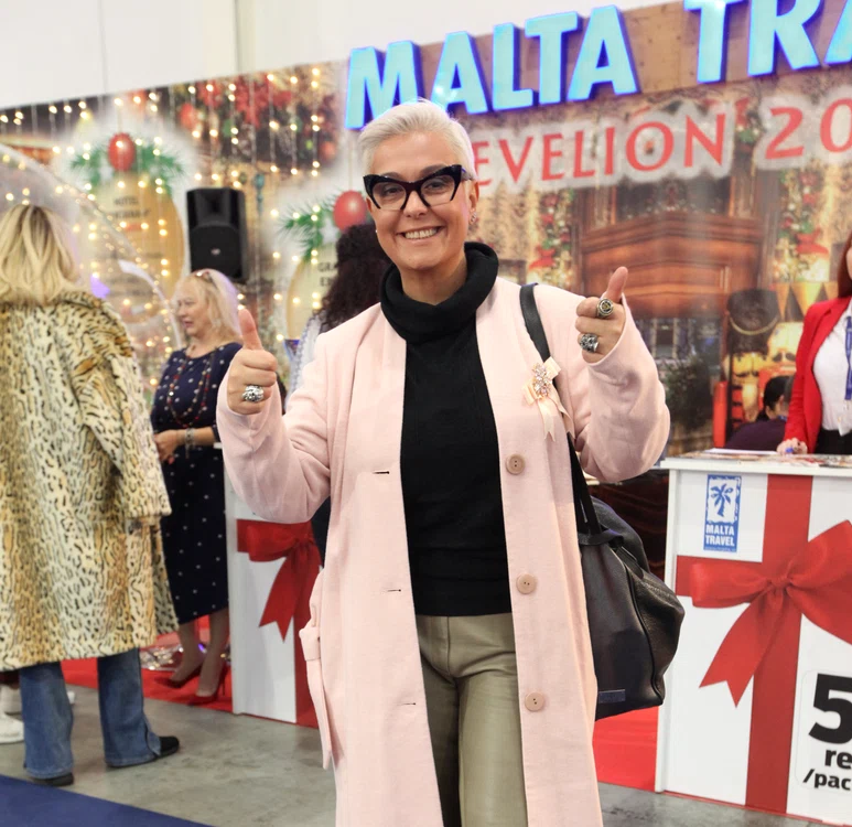 Monica Anghel a venit să-şi caute o vacanţă în Malta pentru anul viitor