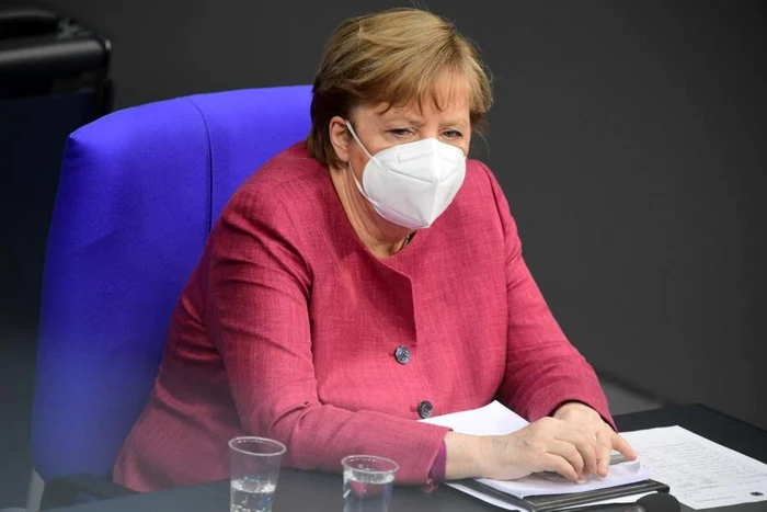 Angela Merkel in Bundestag FOTO EPA-EFE