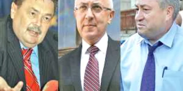 Paul Dobre, secretarul de stat care i-a convocat pe chestori, Chestorul Nicolae Căbulea, acuzat de abuz în serviciu, Chestorul Constantin Manoloiu