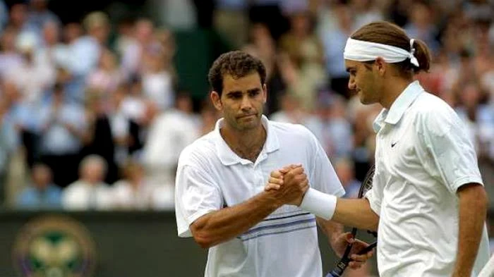 Roger Federer şi Pete Sampras au jucat unicul lor meci direct pe iarba de la Wimbledon.