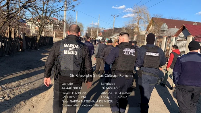 calarasi Garda de Mediu la Sarulesti FOTO faceb/ GNM