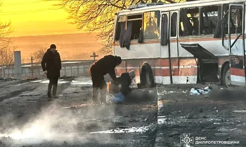 Atac rusesc asupra civililor. FOTO: Telegram