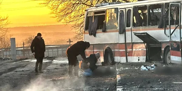 Atac rusesc asupra civililor. FOTO: Telegram