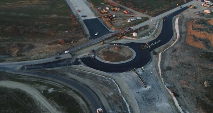 „Autostrada nemţească”, Foto: Captură Video, Facebook Ionel Scrioşteanu