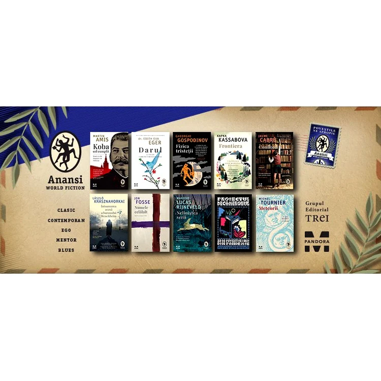 10 noi titluri îmbogățesc, din toamna aceasta, portofoliul colecției Anansi  World Fiction jpeg
