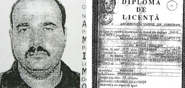 Ali Marius Ghiulser şi-a falsificat diploma de licenţă