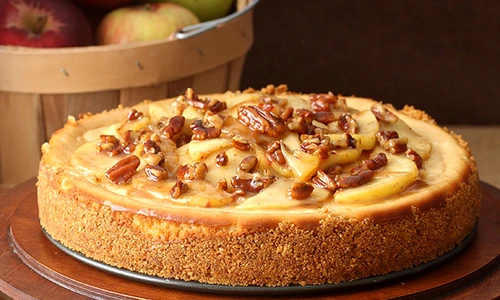 Caramel Apple Pecan Cheesecake 8640 jpeg