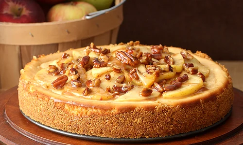 Caramel Apple Pecan Cheesecake 8640 jpeg