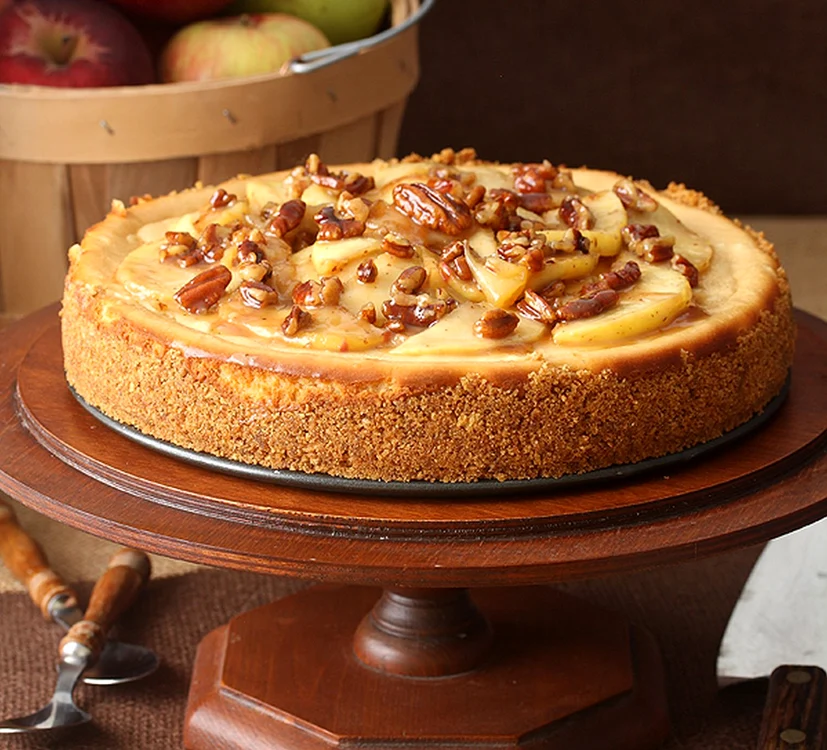 Caramel Apple Pecan Cheesecake 8640 jpeg