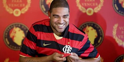 Adriano a câştigat campionatul cu Flamengo
