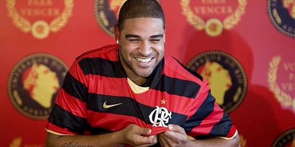 Adriano a câştigat campionatul cu Flamengo