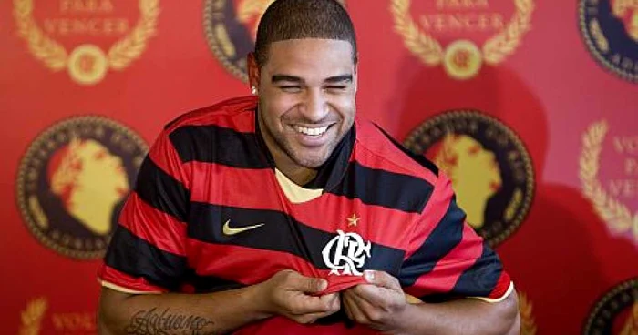 Adriano a câştigat campionatul cu Flamengo