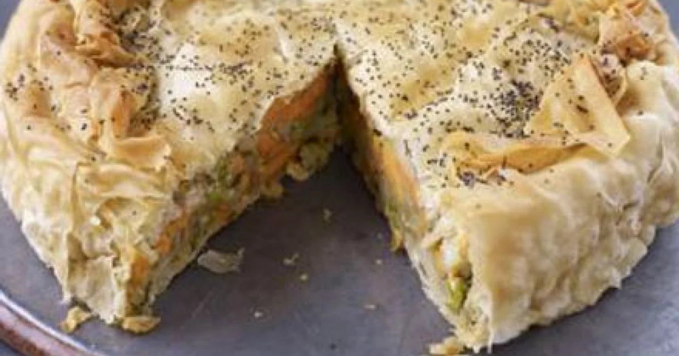 Plăcintă cu cartofi FOTO „BBC Good Food“