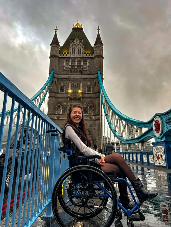 Teodora la Londra FOTO Arhiva personală