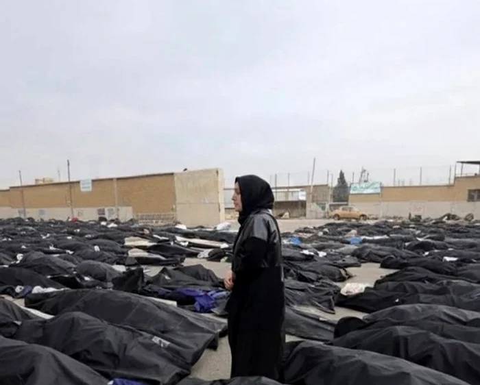 Mii de morți în Iran FOTO: @EYakoby