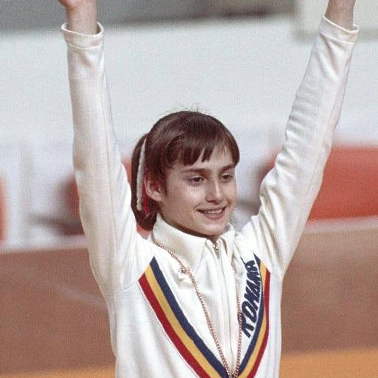 Nadia Comăneci, una dintre cele mai bune gimnaste din întreaga lume.