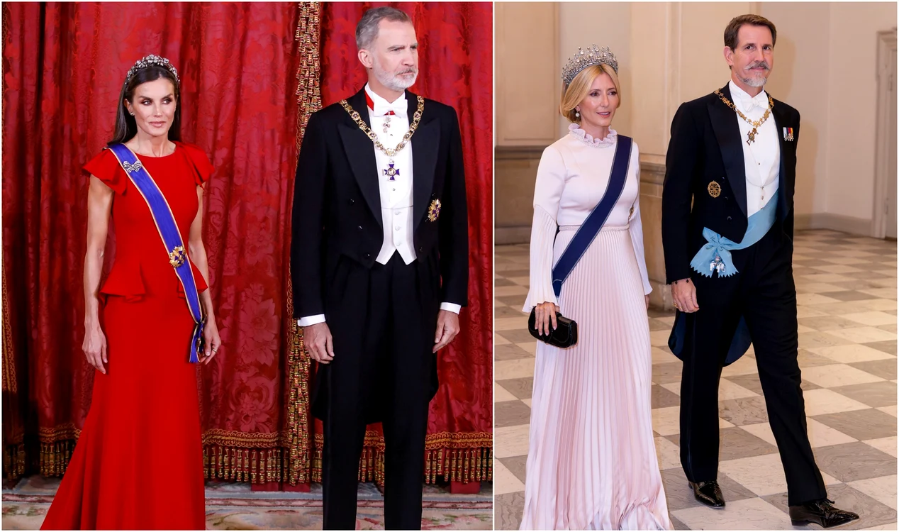 Regina Letizia, în conflict cu Prințesa Marie Chantal a Greciei   Profimedia jpg