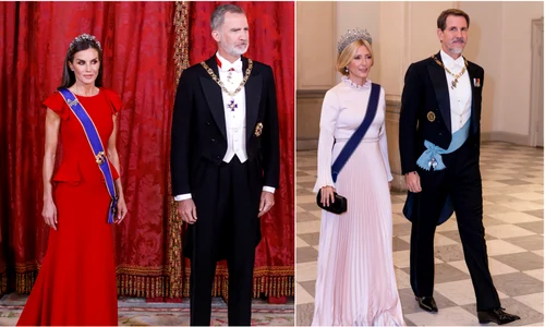 Regina Letizia, în conflict cu Prințesa Marie Chantal a Greciei   Profimedia jpg