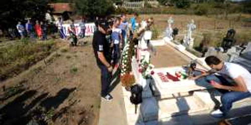 Cătălin Hîldan a fost comemorat de dinamovişti foto ProSport