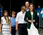Prințesa Kate, Prințul William, Prințesa Charlotte, Prințul George și Prințul Louis la Jocurile Commonwealth. FOTO: Getty Images