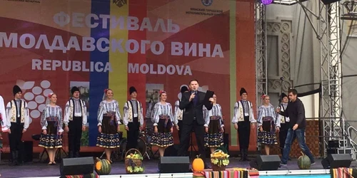 Festivalul vinului moldovenesc la Minsk foto presedinte.md