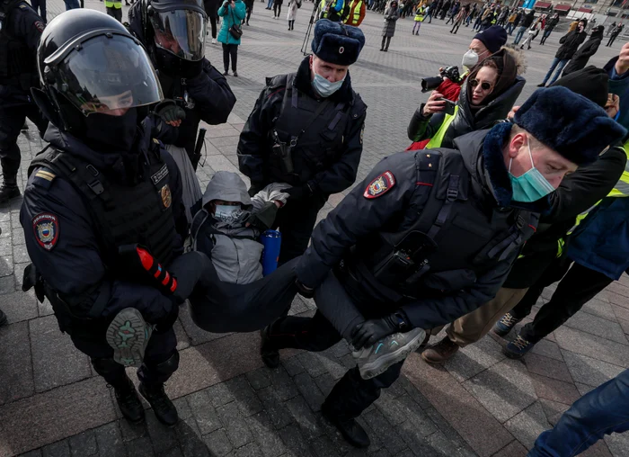 Proteste în Moscova. Foto: Epa-Efe