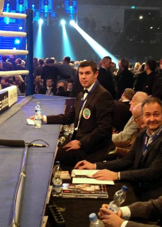Mihai Leu are succes şi ca arbitru internaţional de box
