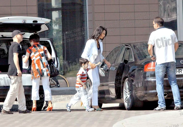 Nicoleta, împreună cu soţul  şi copiii au fost în vacanţă  în Croaţia în această vară