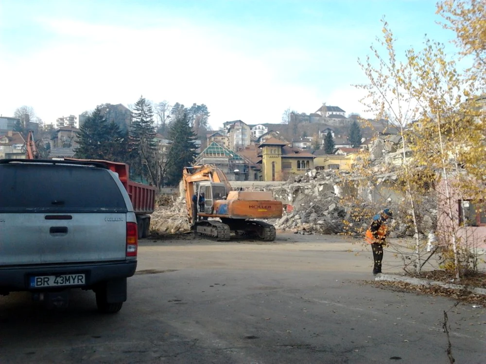 Fabrica de ciocolata a fost demolată