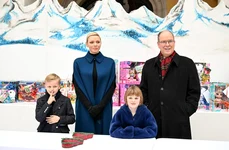 Copiii Printului Albert si ai Printesei Charlene de Monaco au propriul decor de iarna in curtea Palatului Princiar   Eric Mathon  Palais princier (9) jpg
