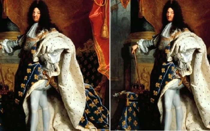 Portretul Regelui Soare de Hyacinthe Riguad datat 1701 Foto biography com