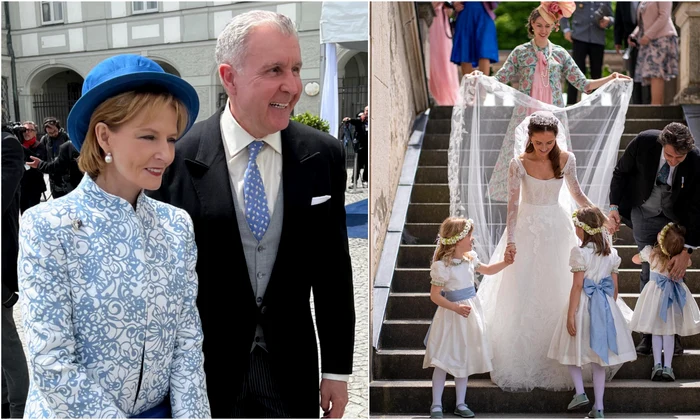 Majestatea Sa Margareta si Principele Radu la nunta din Bavaria jpg