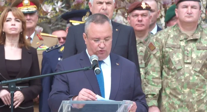 Nicolae Ciucă s-a aflat la Focșani