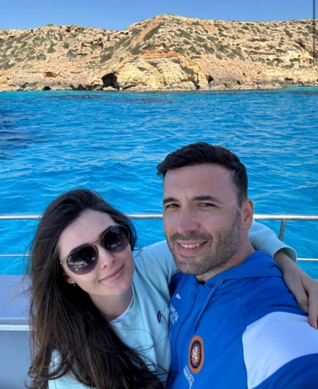Marina și Daniel Nițoiu vor deveni părinții unui băiețel în septembrie foto: Arhiva personală