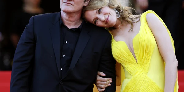 Uma Thurman şi Quentin Tarantino au colaborat de nenumărate ori, iar presa de peste Ocean a speculat faptul că între ei ar fi existat o relaţie de dragoste  jpeg