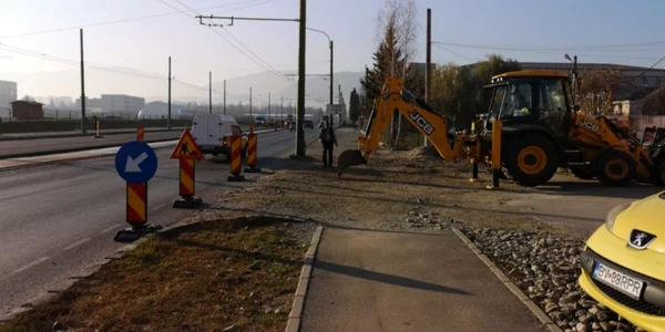 Lucrări termoficare încălzire Braşov. Foto