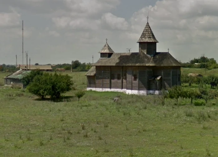 Biserica vândută de ANAF se află la ieșirea din Constanța spre Valu lui TraianFoto: profit.ro