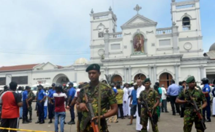 Explozie Sri Lanka FOTO Twitter